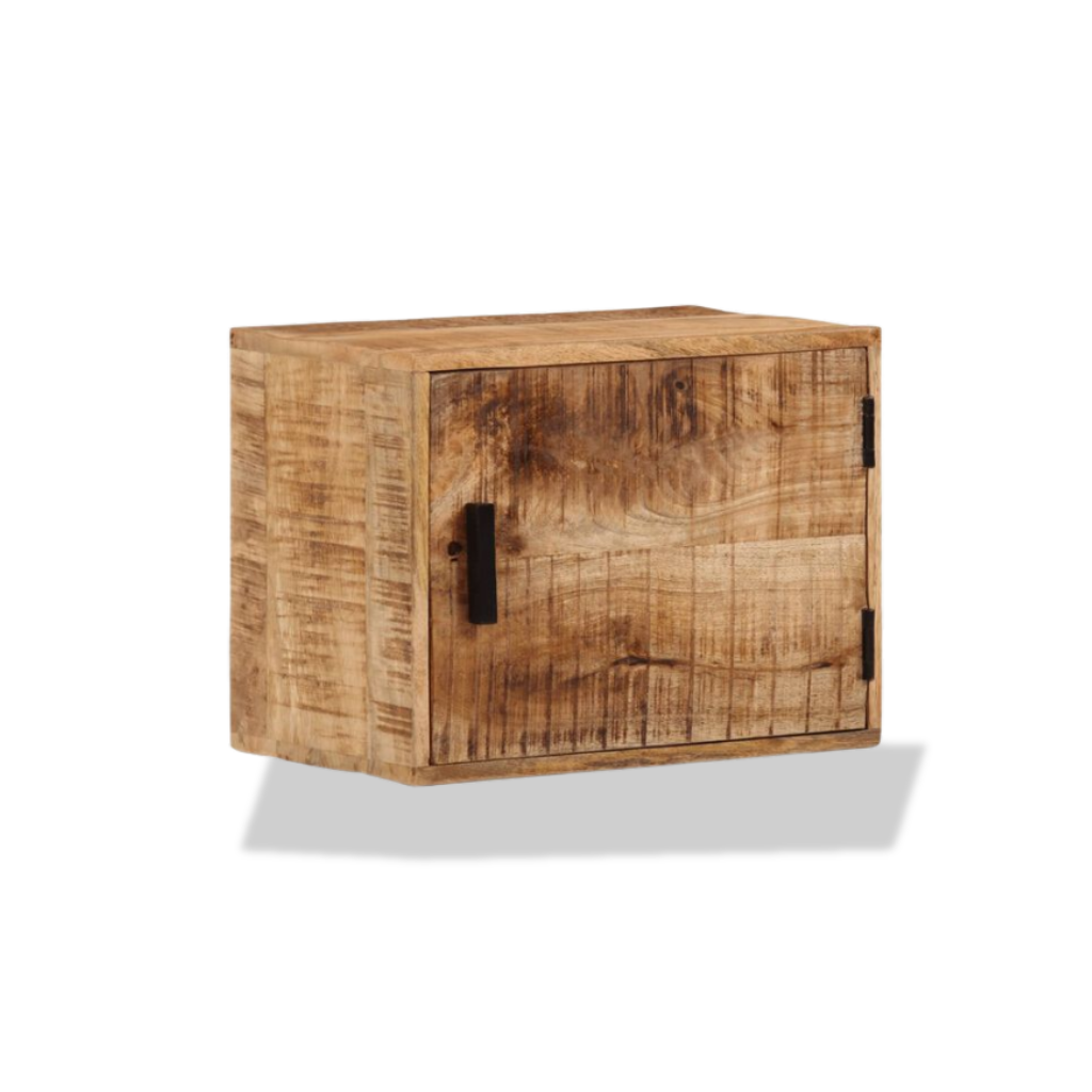Table de chevet murale manguier massif — 2 tailles | Elymnora