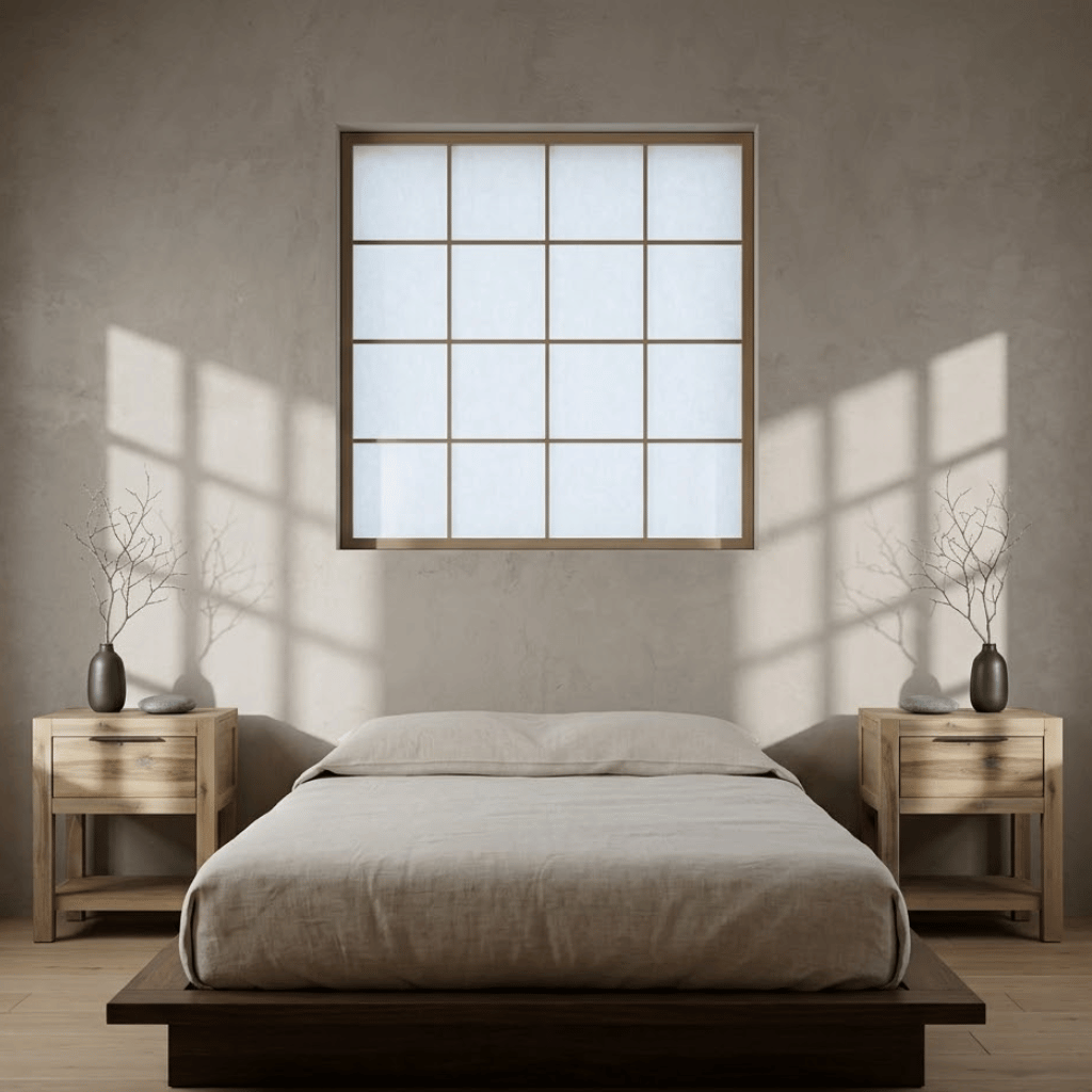 Tables chevet acacia brossé en chambre - duo scandinave bois naturel massif